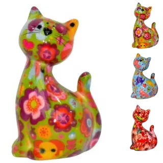 netproshop Spardose Katze Caramel aus Keramik Pomme Pidou Größe S ca. 8x7x13 cm, Auswahl:Elephant
