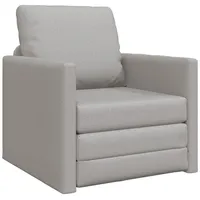 VidaXL Schlafsofa 2-in-1 Wolken-Grau 74x77x81 cm Stoff