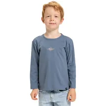 QUIKSILVER Langarmshirt "Ev Swell Ovation", Jungen, Gr. 3(91-100cm), china blau, Obermaterial: 100% Baumwolle;, Shirts Langarmshirt
