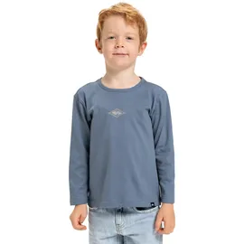 QUIKSILVER Langarmshirt "Ev Swell Ovation", Jungen, Gr. 3(91-100cm), china blau, Obermaterial: 100% Baumwolle;, Shirts Langarmshirt