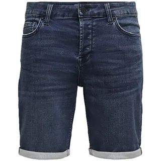 Only & Sons Male Jeansshorts ONSPly Life Reg Jog Denim