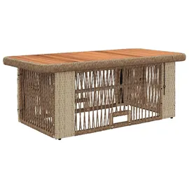 vidaXL Garten Essgruppe 4-tlg. Beige/Creme