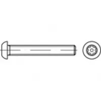 TOOLCRAFT Sicherheitsschrauben M10 40 mm 100 Stück