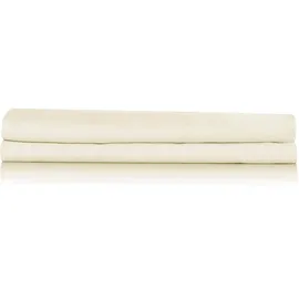 Zo Home Spannbettlaken Mako-Satin 90 x 200 cm weiß