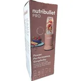 nutribullet PRO 900 Watt, rosé, Smoothie Maker, Standmixer, rosa