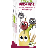 Erdbär Freche Freunde Bio Fruchtriegel Banane-Rote Traube-Aronia 4 x 23 g