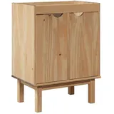 vidaXL Waschbeckenschrank OTTA 59x40x80 cm Massivholz Kiefer