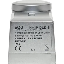 eQ-3 Homematic IP Türschlossantrieb silber HmIP-DLD-S