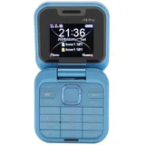 Annadue 2G Senioren Klapptelefon, Klapphandy mit Großen Tasten und HD Kamera für Senioren, Klarer Lauter Ton, 16 GB Speicher, Kleines 2G Handy mit Mehreren Sprachen (Blue)