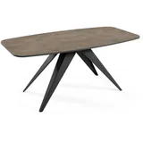 Feldmann-Wohnen Ferro 160 x 80 x 76 cm dunkelgrau