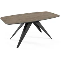 Feldmann-Wohnen Ferro 160 x 80 x 76 cm dunkelgrau