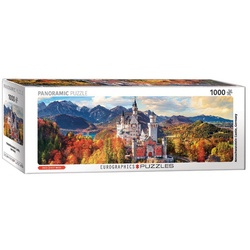 EUROGRAPHICS Puzzle 6010-5444 Herbstliches Neuschwanstein, 1000 Puzzleteile bunt