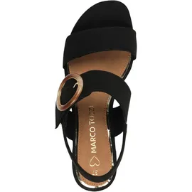 Marco Tozzi Blockabsatz-Sandaletten Damen Schwarz 41