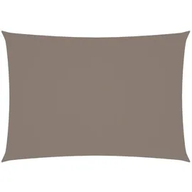 vidaXL Sonnensegel Oxford-Gewebe Rechteckig 2x4,5 m Taupe