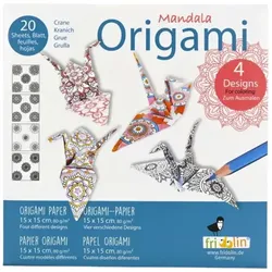Fridolin Mandala Origami Kranich