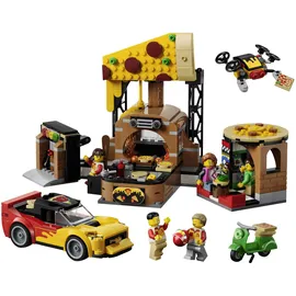 LEGO City Pizza-Liefererlebnis mit Fahrzeugen 60496