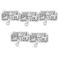 EQ-3 Homematic IP Smart Home 5er-Set Rollladenaktor (Schaltaktor)