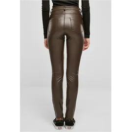 URBAN CLASSICS Synthetic Leather Hosen Brown 28