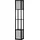Homcom Stehlampe mit Regal 40W Schwarz