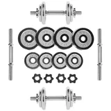 HMS STC20 Chrom-Hanteln 2 x 10 kg