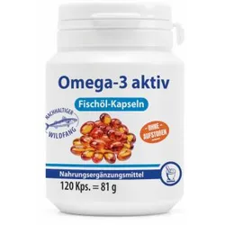 Omega-3 aktiv Fischöl Kapseln 120 St