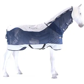 Horseware Rambo Summer Series Turnout Regendecke Navy/Grau