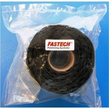 FASTECH® T0205099990305 Klettband zum Aufkleben Hotmelt Flauschteil (L x B) 5000mm x 50mm Schwarz 1