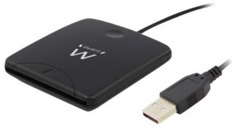 Ewent EW1052 - SmartCard-Leser (Tracks 0 und 1) - USB 2.0