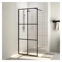 vidaXL Duschwand für Begehbare Dusche mit Klarem ESG Glas 80x195 cm