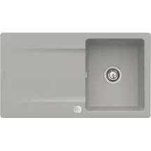 Villeroy & Boch Siluet 50 flat Fossil Keramikspüle Excenterbetätigung 500 x 500 mm