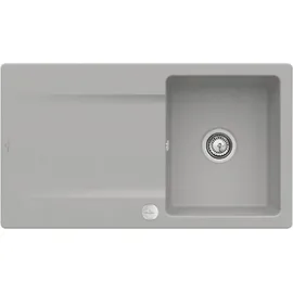 Villeroy & Boch Siluet 50 flat Fossil Keramikspüle Excenterbetätigung 500 x 500 mm