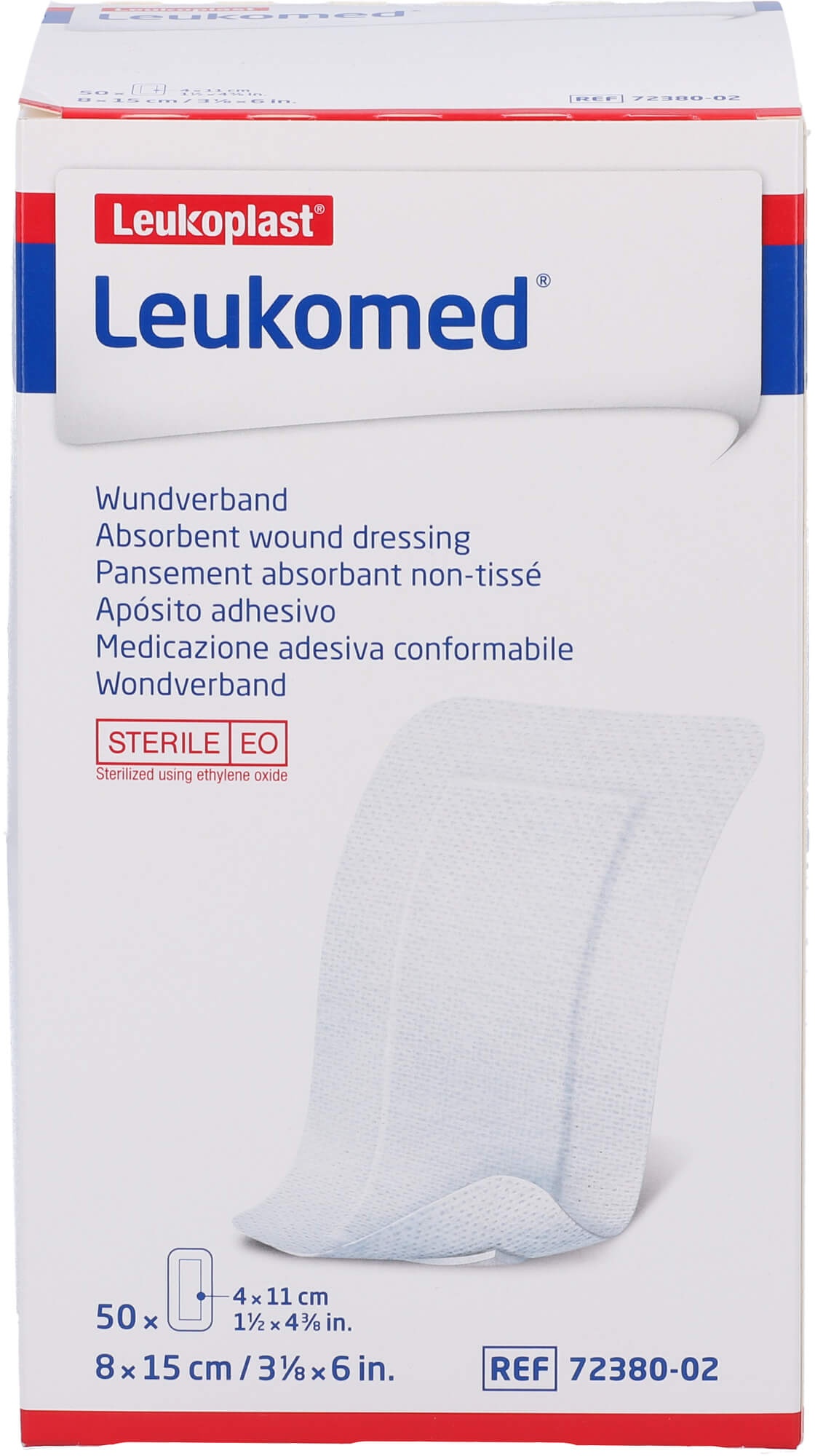 Leukomed Sterile Pflaster 8x15 cm 50 ST