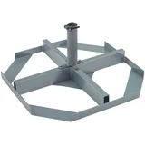 Doppler Schirmständer Aluminium Grau