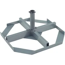 Doppler Schirmständer Aluminium Grau