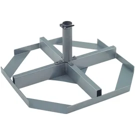 Doppler Schirmständer Aluminium Grau