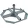 Doppler Schirmständer Aluminium Grau