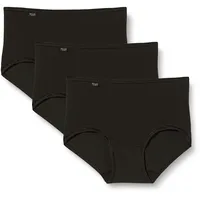 SLOGGI 24/7 Cotton Midi C3P Slip, Black, 52