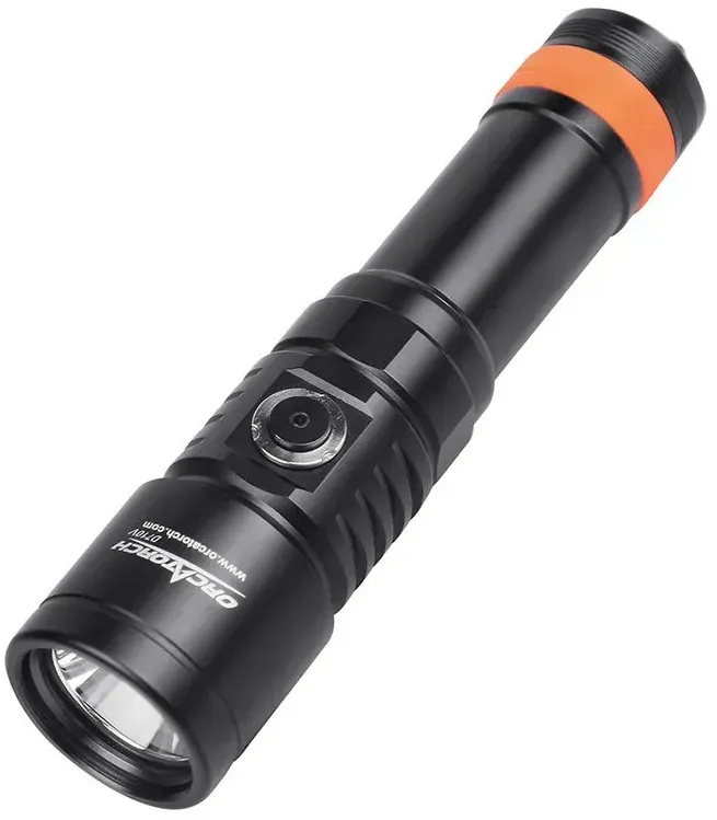 Orcatorch Video Triple D710v Tauchlampe - Black - 2000 Lumina