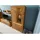 MASSIVMOEBEL24.DE Vitrine KENT 113 x 40 x 205 cm Braun
