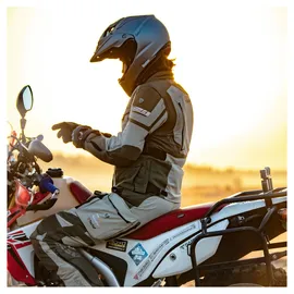 Modeka Panamericana II Damen Motorradjacke Sand-Khaki 46