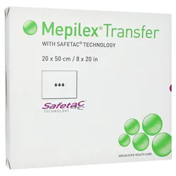 Mepilex Transfer Schaumverband 20x50 cm 4 St