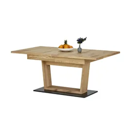 MCA Furniture Woodford Säulentisch Oakland , holzfarben , Maße (cm): B: 100 H: 77