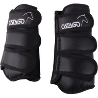 Catago Dressurgamaschen 1 St Set Warmblut schwarz