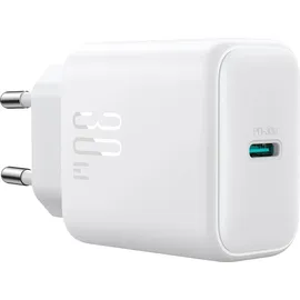 Joyroom JR-TCF24 USB-C PD 30W QC SFC - weiß + 1m USB-C Kabel