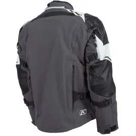 Klim Kodiak Gore-Tex Motorrad Textiljacke Schwarz/Grau 56