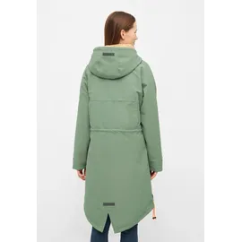 DERBE Phoebholm Dog Damen Parka, Größe_Bekleidung_NR:38, Derbe_Farbe:hedge green/caramel | Gr.: 38