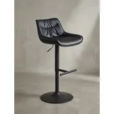 KADIMA DESIGN Barhocker 86 - 106 cm Schwarz