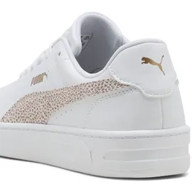 Puma Court Lally Topcat Damen Weiß/Frosted Ivory 37