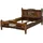 Massivmoebel24 Bett Altholz 120x200x100 Mehrfarbig lackiert Fable #20