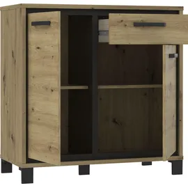 Forte Kommode Farida Holzoptik Artisan-Eiche